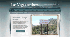 Desktop Screenshot of lasvegasarchers.net